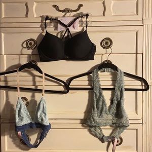 Lot 3 Bras Victoria Secret, Pink, Jessica Simpson